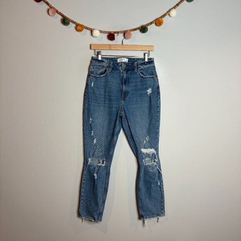 Abercrombie & Fitch the Mom High Rise jeans